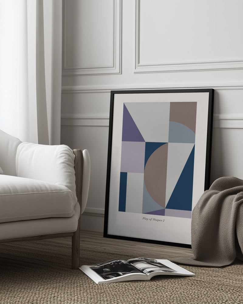 Play of Shapes 2 Poster och Canvastavla