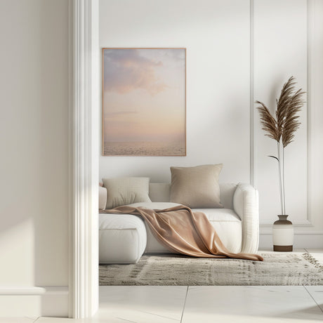 Pastel Color Sunset Poster och Canvastavla