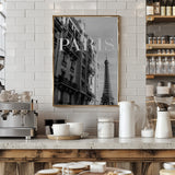 Paris Text 3 Poster och Canvastavla