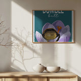 Bumble Butt Poster och Canvastavla