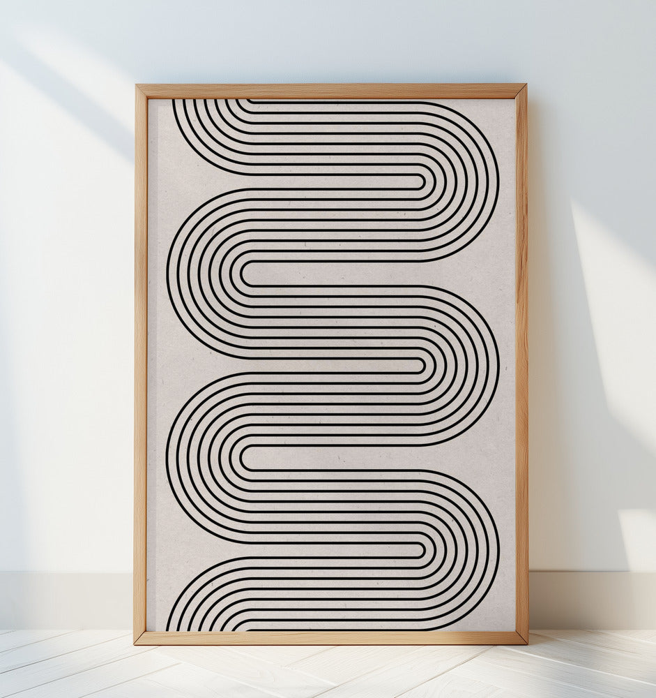 Modern Balance No.4 Poster och Canvastavla