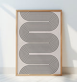 Modern Balance No.4 Poster och Canvastavla