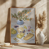 Gin and Tonic In the Afternoon Sun Illustration Poster och Canvastavla