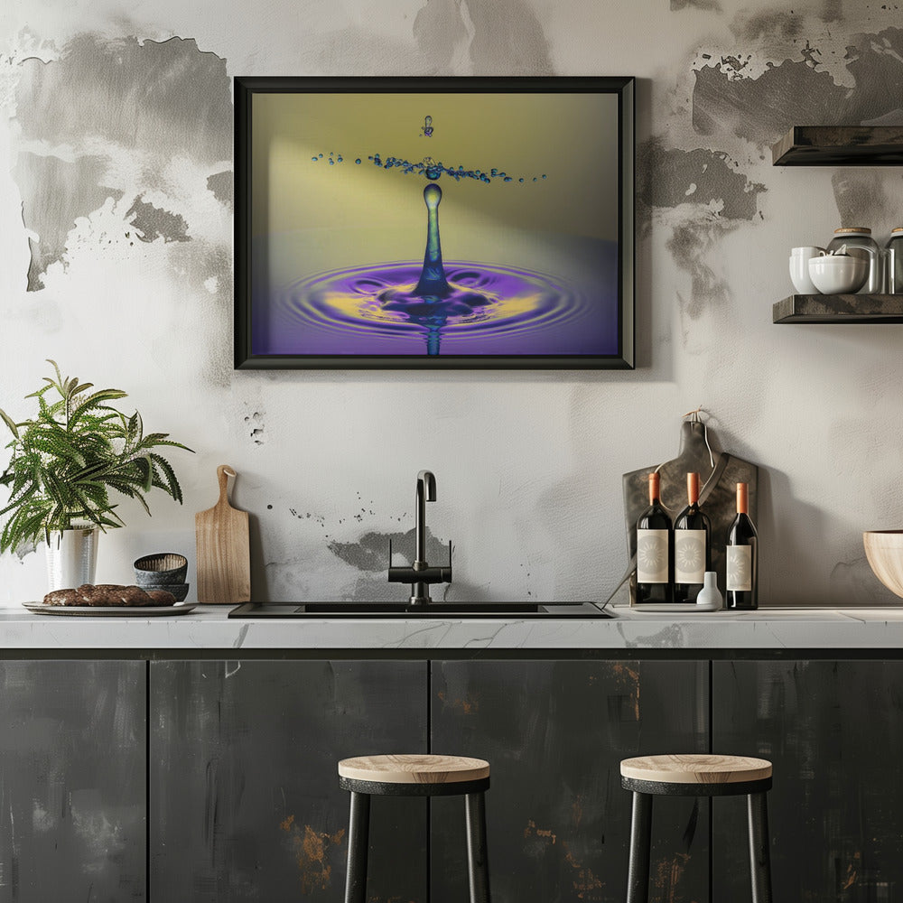 Dancinh Drops Poster och Canvastavla