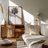 Palm Blury Poster och Canvastavla