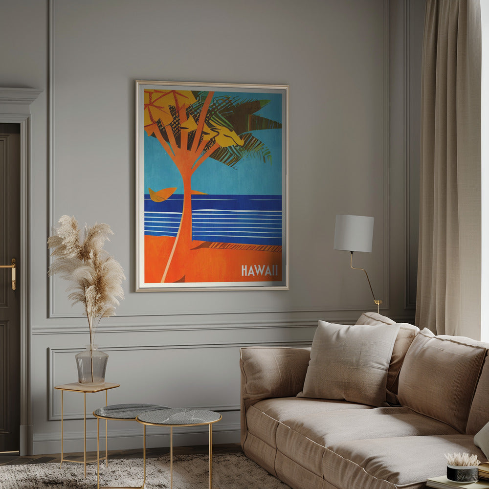 Hawaii, 1955 Poster och Canvastavla