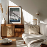Group Of Egrets Poster och Canvastavla