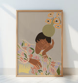 The Overthinker Poster och Canvastavla