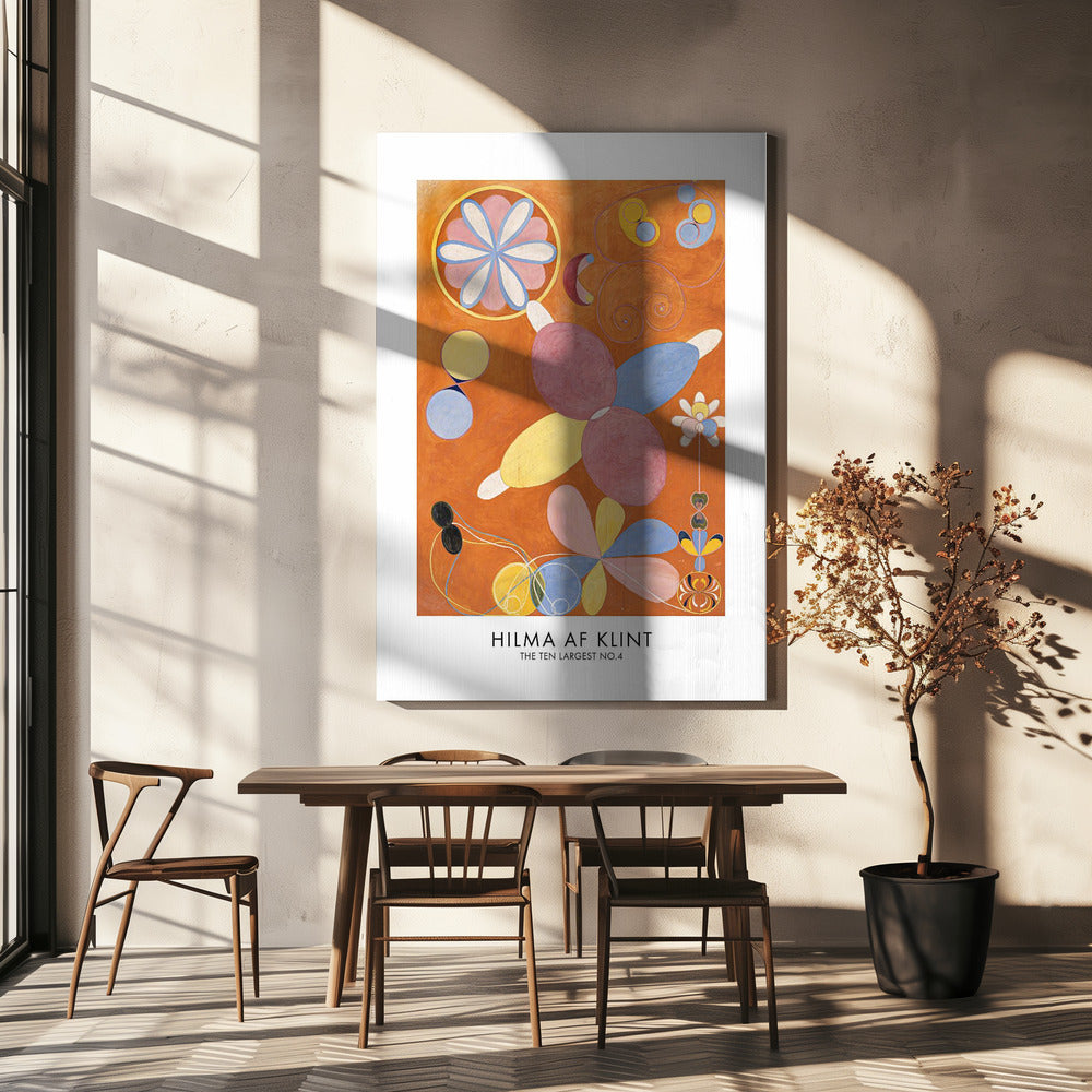 The Ten Largest No.4 Poster Poster och Canvastavla