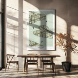 Green Sky Poster och Canvastavla