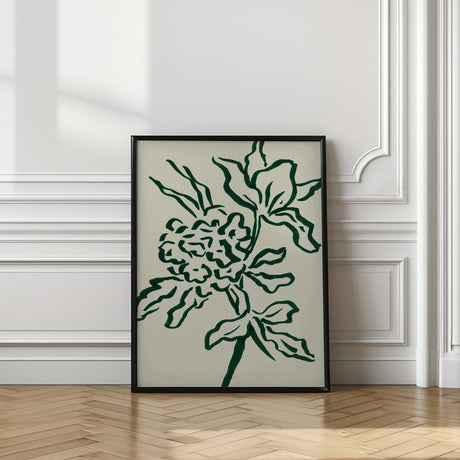 Flower Poster och Canvastavla