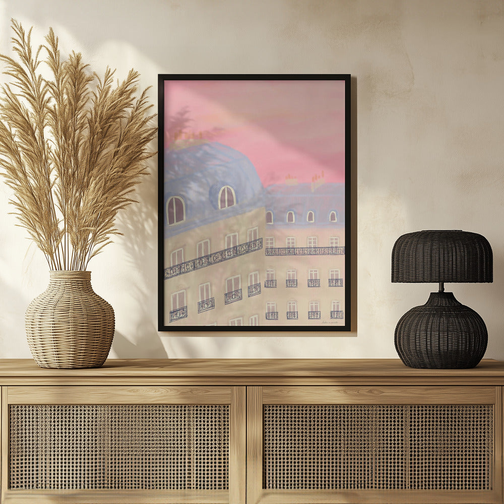 Paris, My Love Poster och Canvastavla