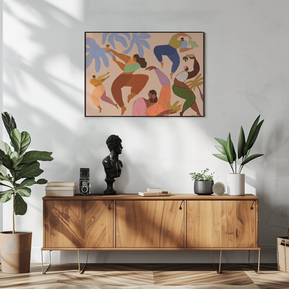 Dance Dance Poster och Canvastavla