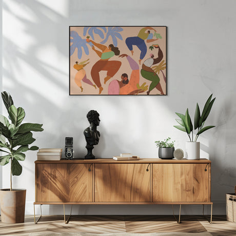 Dance Dance Poster och Canvastavla