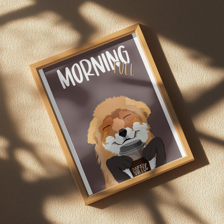 Morning Fuel Poster och Canvastavla