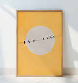 Chirping and Chilling Poster och Canvastavla