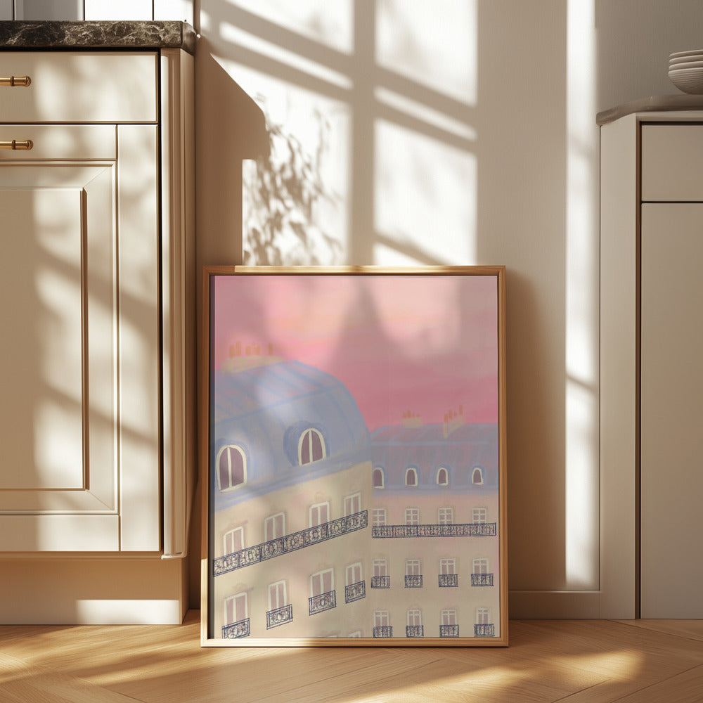 Paris, My Love Poster och Canvastavla