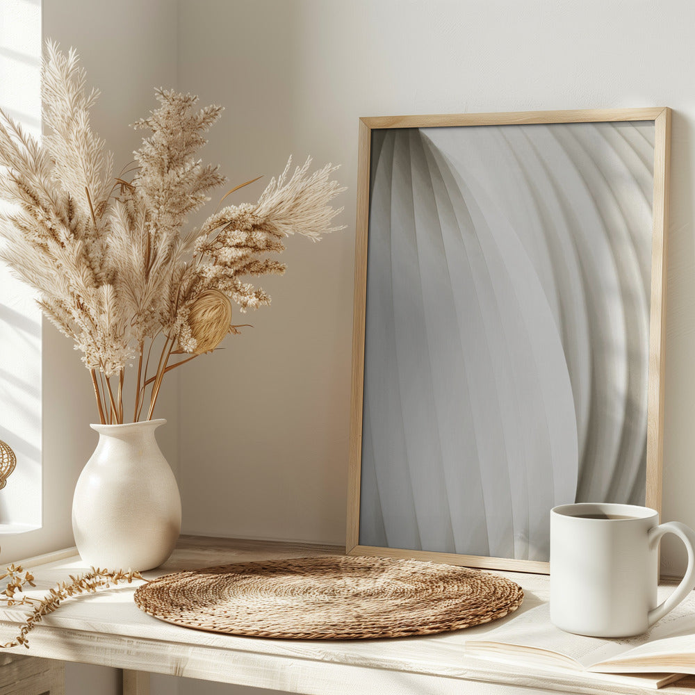 Soft Curves Poster och Canvastavla