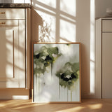 Greenpansies Poster och Canvastavla