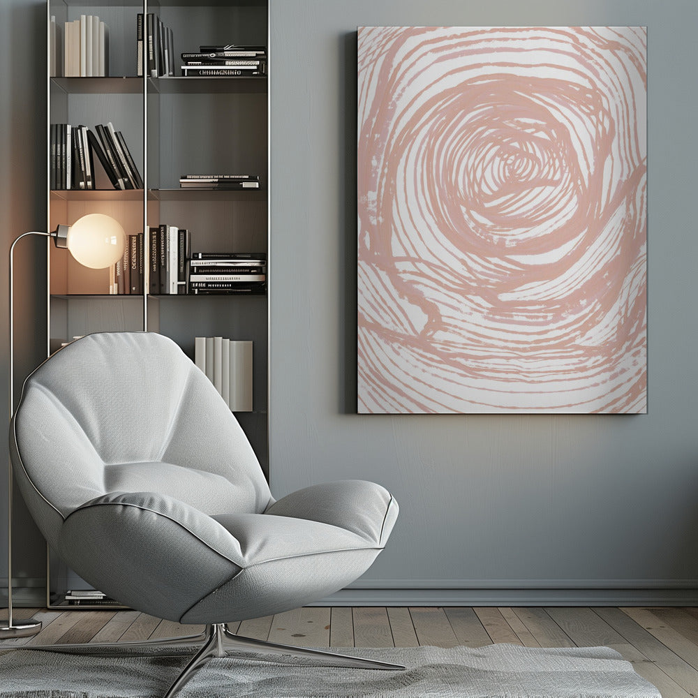 Pink Well Poster och Canvastavla
