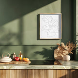 Monstera Crown Poster och Canvastavla