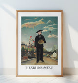 Self Portrait 1890 Poster och Canvastavla