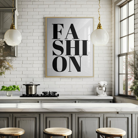 FASHION Poster och Canvastavla