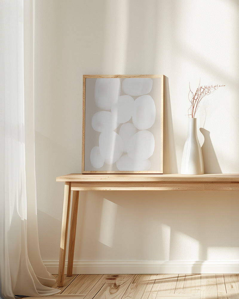 Circle Minimalist Art Poster och Canvastavla