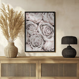 Grey Roses No 01 Poster och Canvastavla