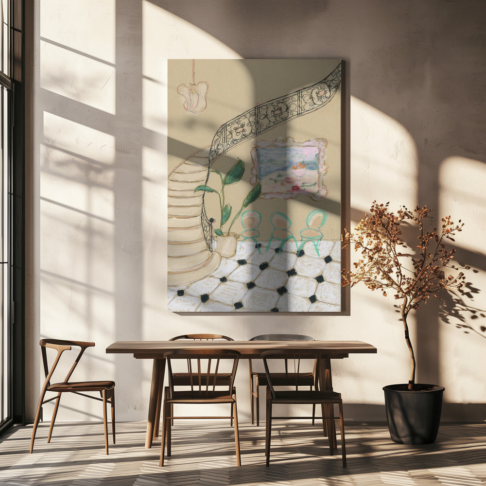 Museum Day 70x100 Poster och Canvastavla