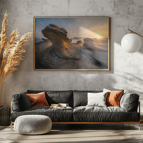 Rock Dragon Poster och Canvastavla