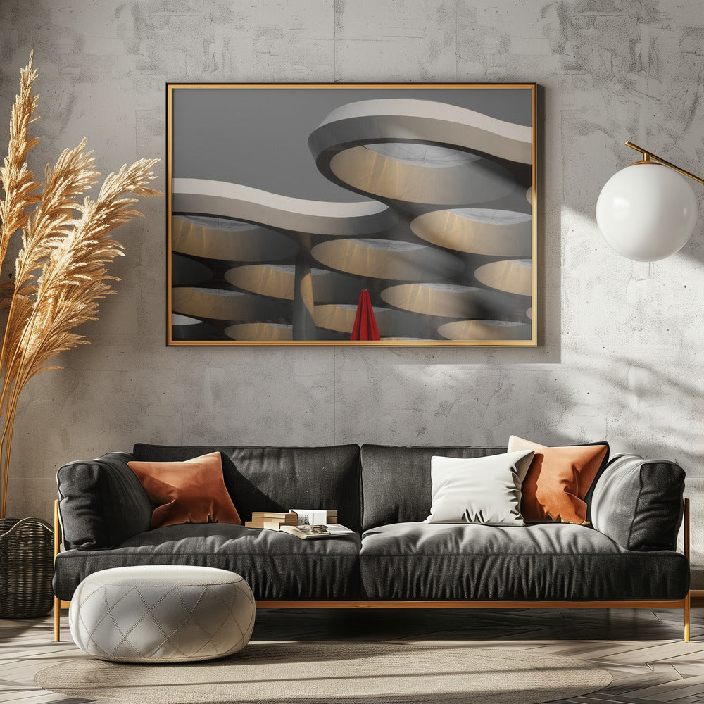 Golden Canopy Poster och Canvastavla