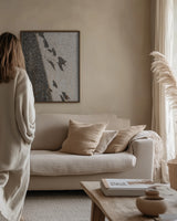 Botanical shadow on the wall Poster och Canvastavla