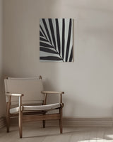Graphic palm leaf_1 Poster och Canvastavla