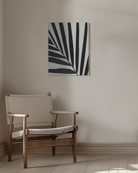Graphic palm leaf_1 Poster och Canvastavla