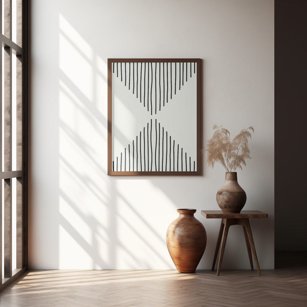 Minimal Line Design #4 Poster och Canvastavla