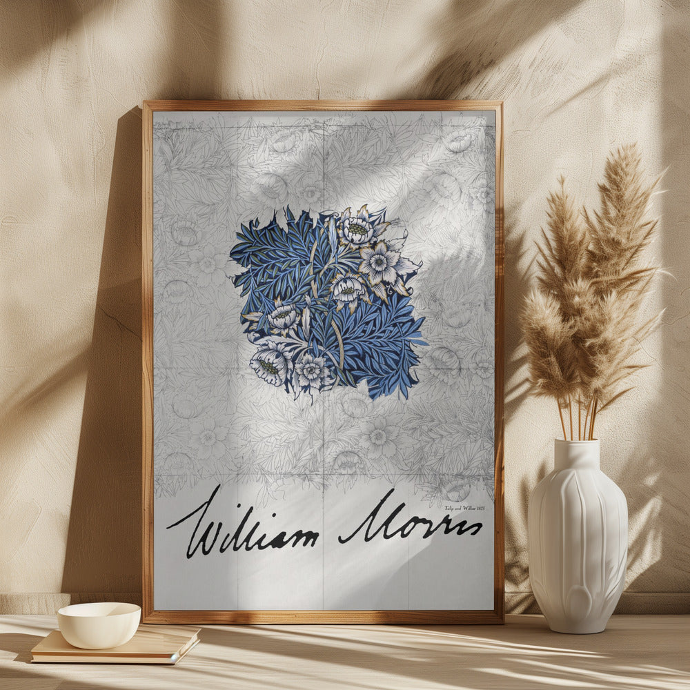 Tulip and Willow Poster och Canvastavla