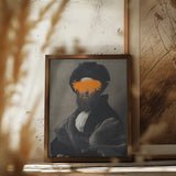 Orange Vandal Splash Poster och Canvastavla