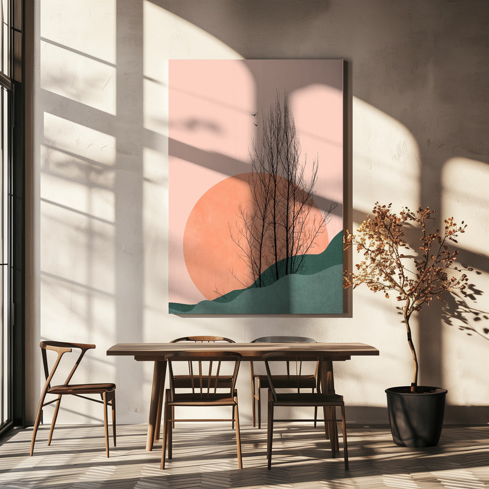 Sunset Memories Poster och Canvastavla