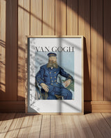 Portrait of the Postman Joseph Roulin (1888) Poster och Canvastavla