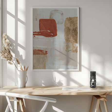 Terracotta Autumn Poster och Canvastavla