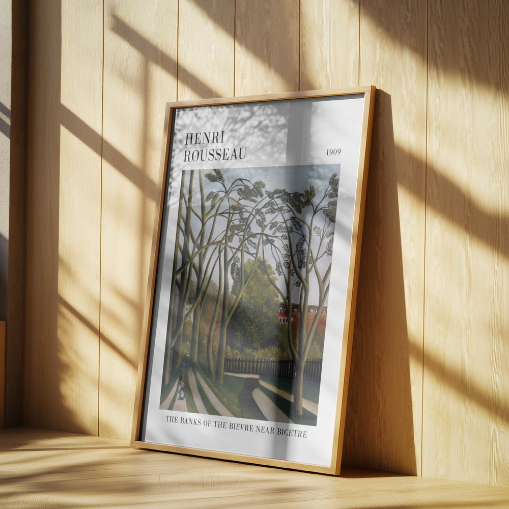 The Banks Of The Bier Near Bicetre Poster och Canvastavla