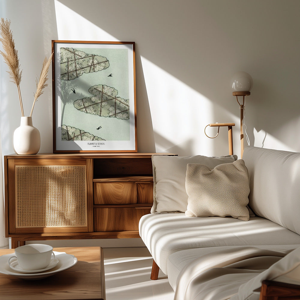Green Sky Poster och Canvastavla