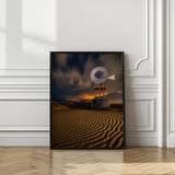 Famara Night Poster och Canvastavla