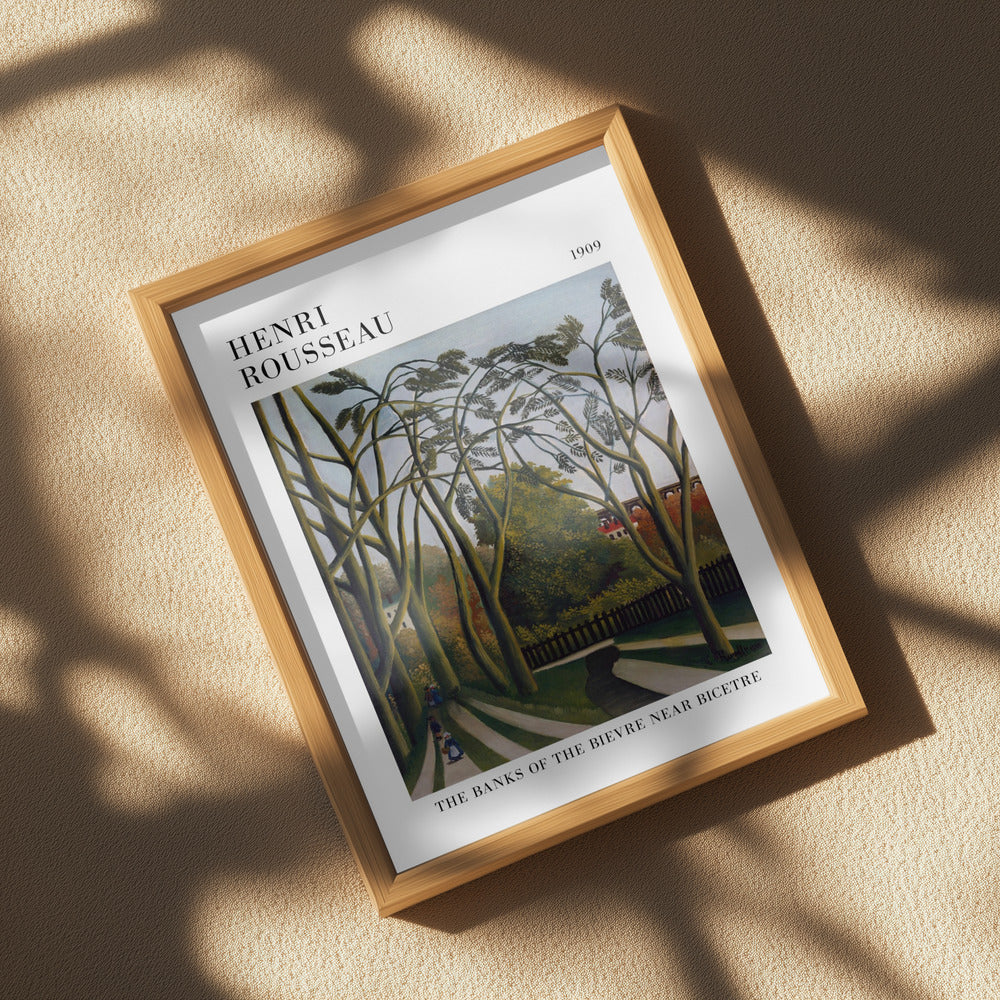 The Banks Of The Bier Near Bicetre Poster och Canvastavla