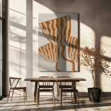 Modern Flowers Poster och Canvastavla