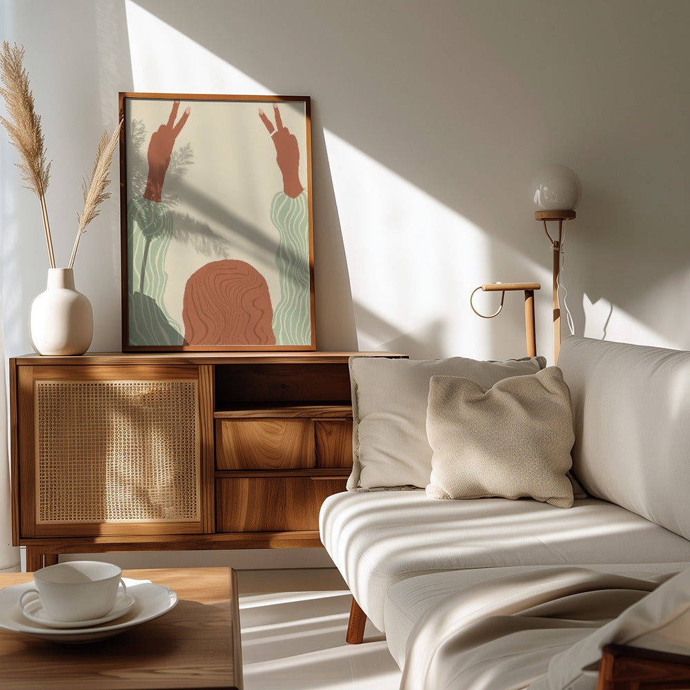 Peace Poster och Canvastavla