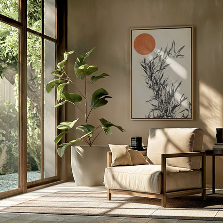 Japanese Birch Poster och Canvastavla