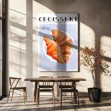 Croissant - Paris Poster och Canvastavla