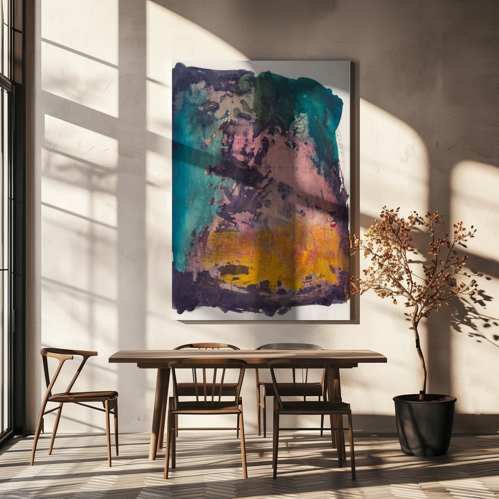 Monoprintish Poster och Canvastavla